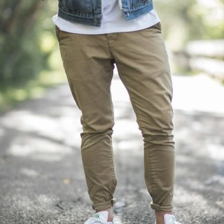 Gtftthgq Men's Straight Fit Chino Pants — Cotton Twill